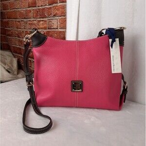 Dooney & Bourke Pink Leather Crossbody Bag